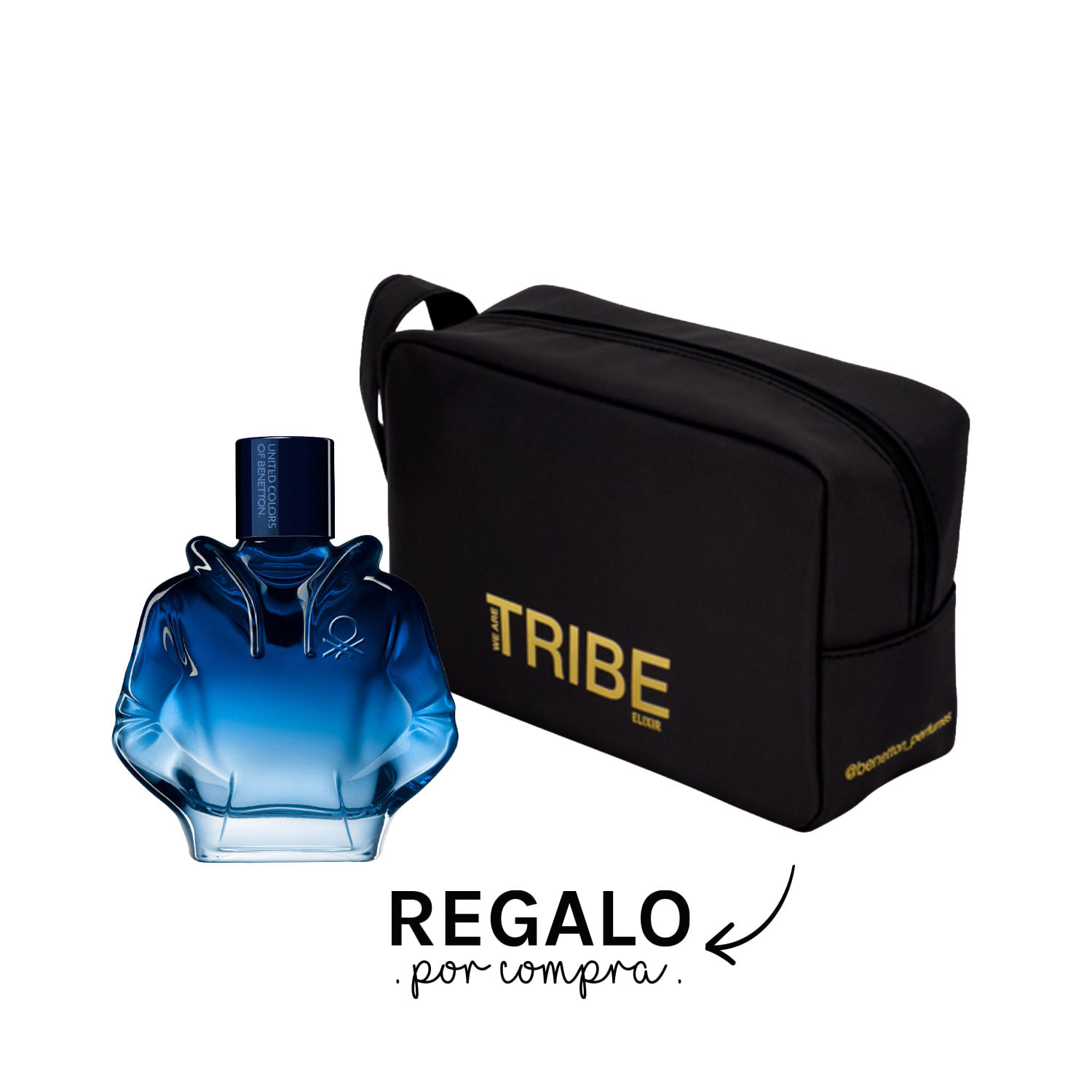 Imagen del kit We Are Tribe EDT 90 ML + Bag