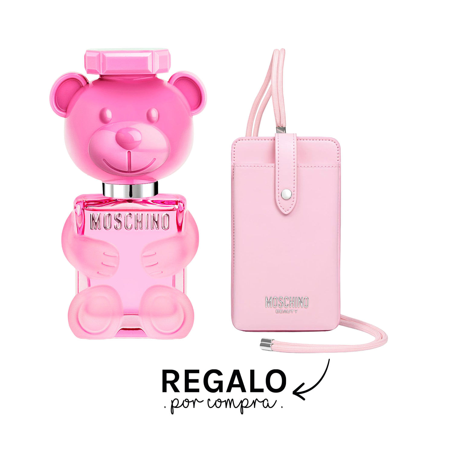 Imagen del kit Toy 2 Bubble Gum EDT 100 ML + Crossbody Phone