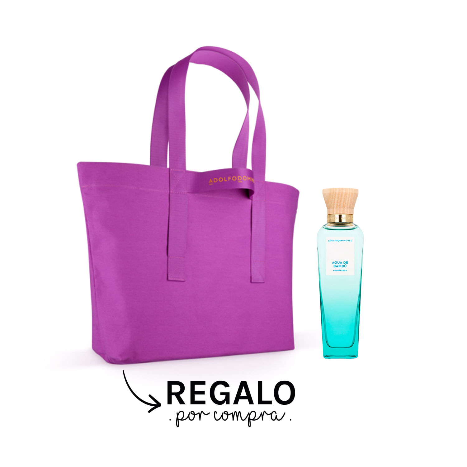 AGUA DE BAMBU WOMAN EDT 120 ML + TOTE BAG