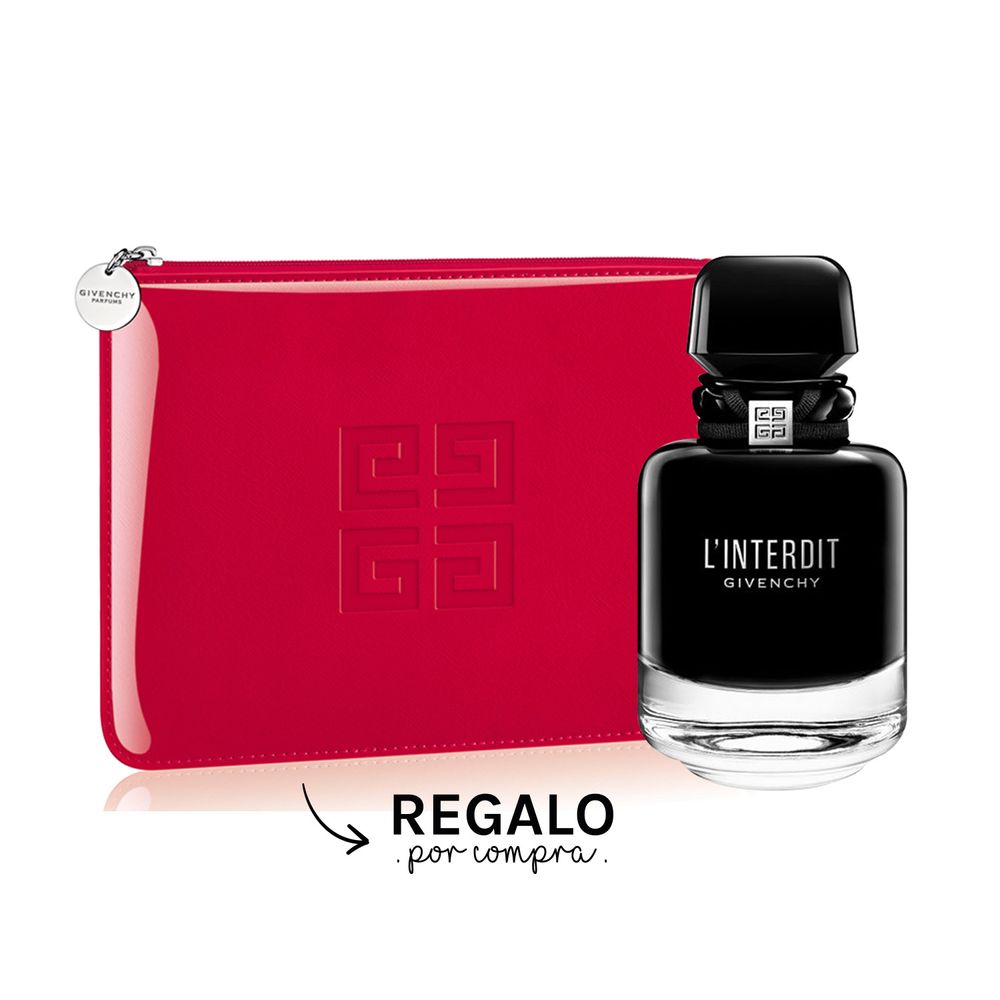 L´ Interdit Intense EDP 80 ml + Red Pouch Givenchy - juleriaque-mobile