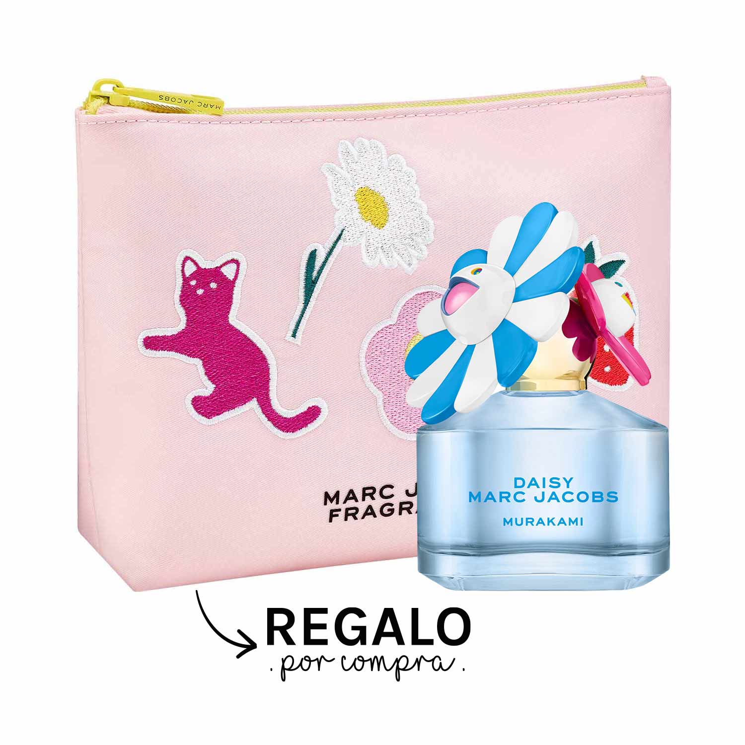 Imagen del kit Daisy Murakami Blue EDP 50 ML + Pouch