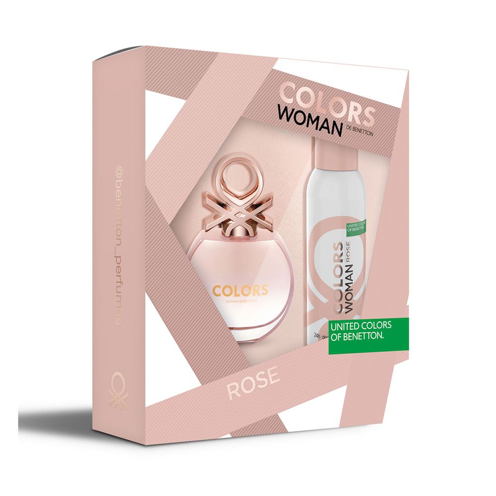 Colors Rose Woman EDT 80 ml + Deo 150 ml