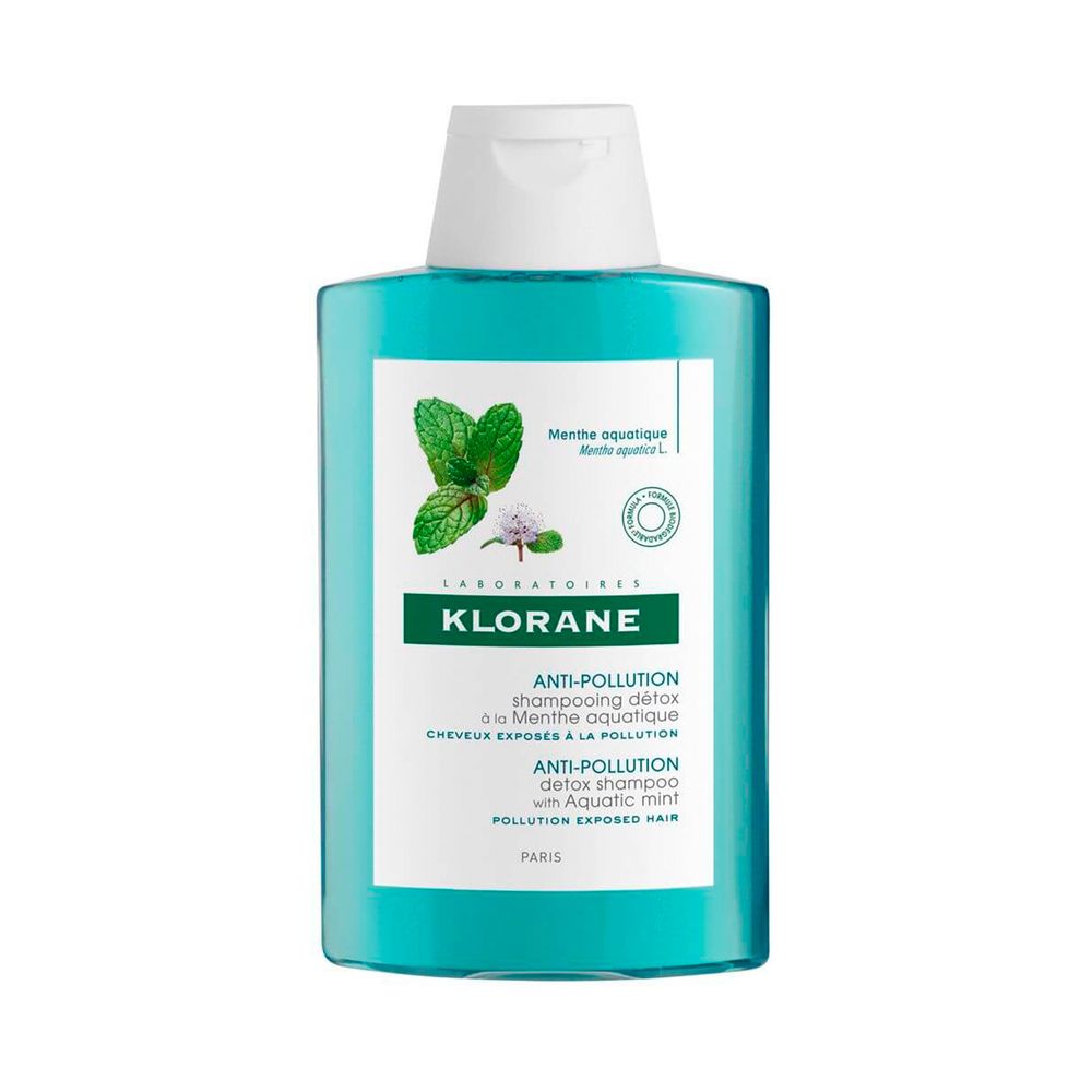 Shampoo Klorane Detox a la Menta Acuatica 200 ml