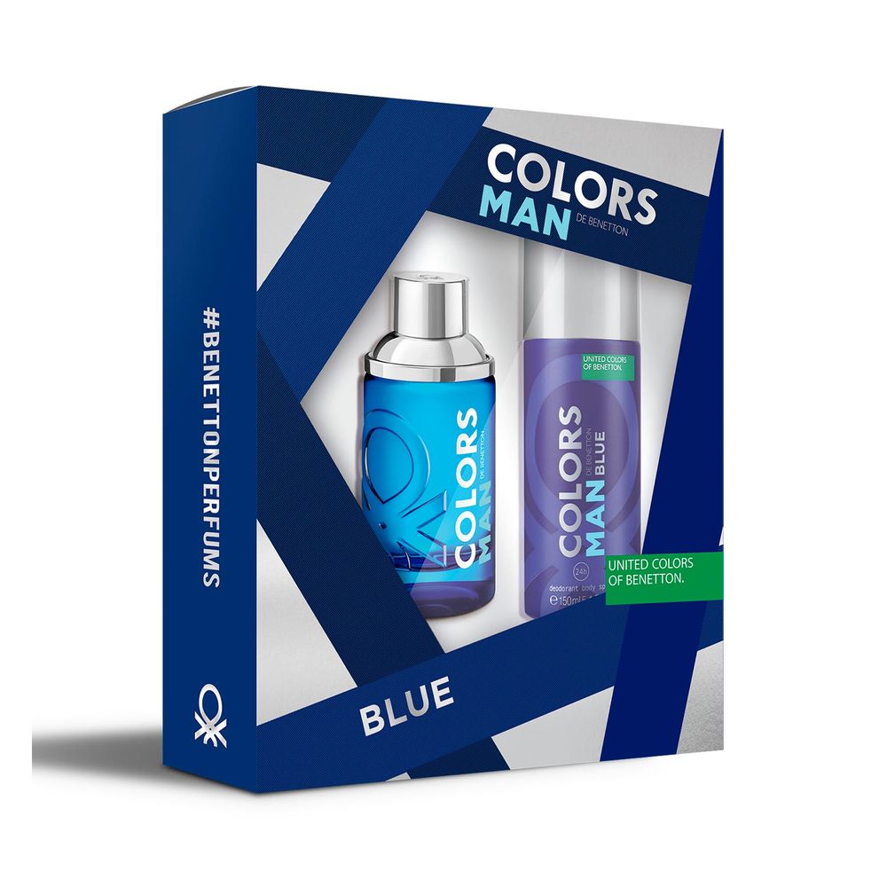 Colors Blue Man EDT 100 ml + Deo