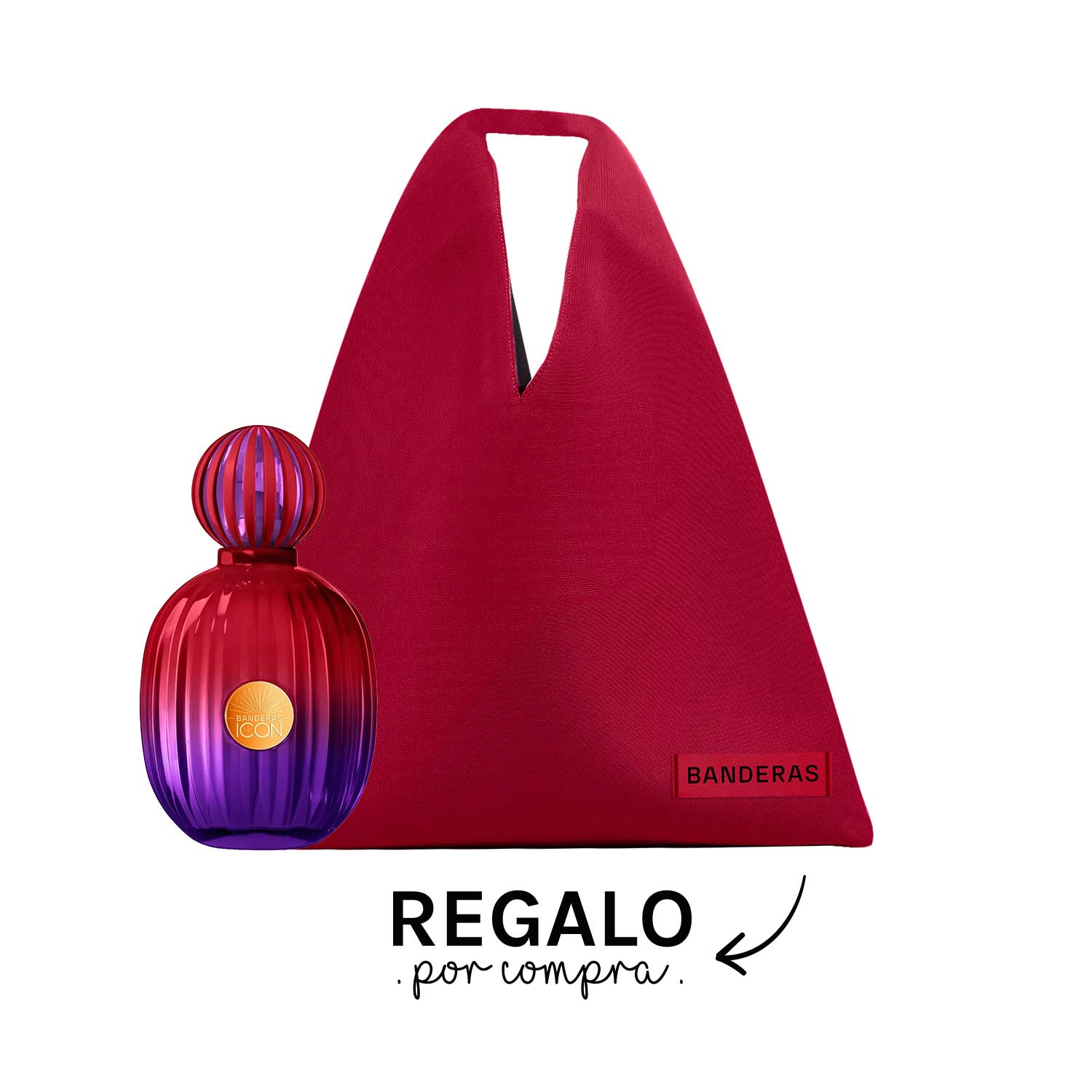 Imagen del kit The Icon Elixir Woman EDP Intense The Icon Elixir Woman EDP 100 ml + Tote Bag